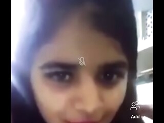 indian girl screen recorded after a long time labelling